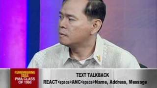 ANC Talkback: Remembering EDSA, PMA Class of 1986 4/5