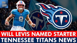 🚨BREAKING Titans News: Will Levis Named Starting QB Over Ryan Tannehill + Titans Make A Roster Move