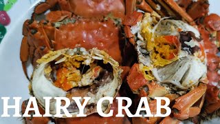 HOW TO STEAM HAIRY CRAB 🦀 #hairycrab #steam #hongkong