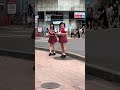 アイドル宣伝活動　地下鉄琴似駅交差点