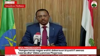 ODUU GAMMACHISAA FILAMUU PME DOCTOR  ABIYII AHMED LALCHISEE OBBO LAMMAAN IBSAA OBN KENAAN 24//2010