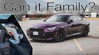 Can it Family? How well does Clek Child seats fit in the BMW 2 Series Coupe