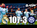 FIFA 24 - RONALDO, MESSI, SPIDER MAN ALL STARS PLAYS TOGETHER | Real Madrid 107-3 INTER