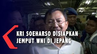 KRI DR Soeharso Disiapkan Jemput 74 WNI di Kapal Pesiar Jepang