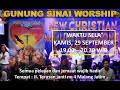 BERKAT ALLAH DIHADIRATNYA | WAKTU SELA | GUNUNG SINAI WORSHIP | KAMIS,  29 SEPTEMBER 2022