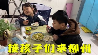 小何接源源猪妹妹来柳州，晚餐做孩子爱吃的饺子，太幸福！【小何妈妈和猪妹妹】