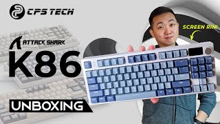 Kambal ng LT84 | CPSTECH Attack Shark K86 Unboxing [Eng Subs] (Tagalog)