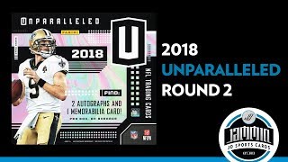 2018 Panini Unparalleled Hobby Box Break | Round 2