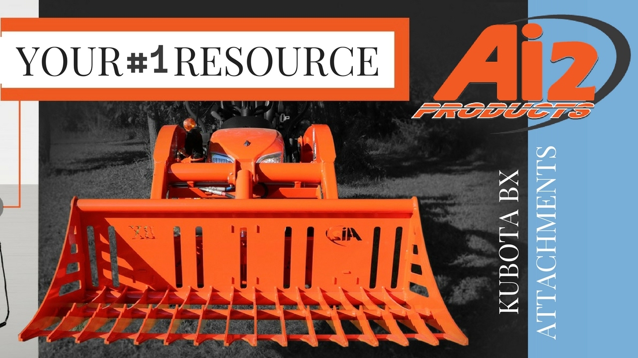 Ai2 - Kubota BX Attachments Promo Video - YouTube