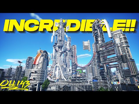 this took 2500 hours to build in Planet Coaster…