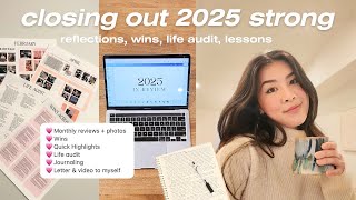 reflecting on my entire 2025 (before planning 2026)