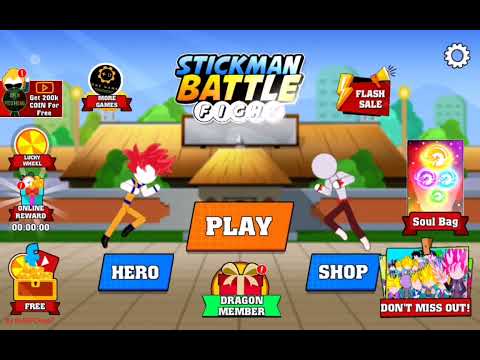 Stickman Battle Fight Mod Menu - YouTube