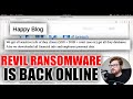 REvil Ransomware Leak Site RETURNS