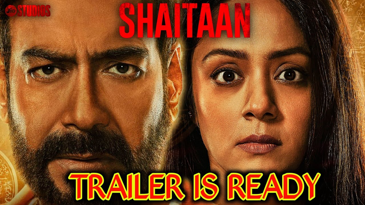 Ajay Devgan Shaitaan Movie Trailer Out Now | R Madhvan | Jyotika | New ...