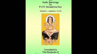 Lesson 35Vedic astrology by PVR Narasimha Rao