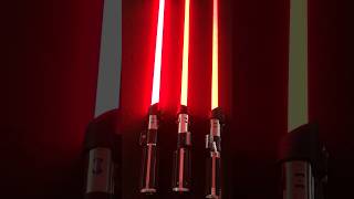 Star wars darth vader lightsaber comparison neopixel vs hasbro black series vs force fx elite #short