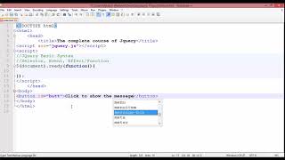 Lecture 3 Tutorial jQuery Basic Syntax