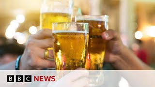 How beer is used to make alternative leather | BBC News