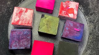 Different ways to get dyed | Gym Chalk | ASMR