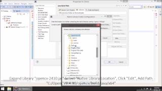 Part IV - OpenCV2.4.10 - JAVA Eclipse Configuration