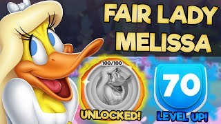 FAIR LADY MELISSA unlocked! and LEVEL 70 UP! - Looney Tunes World of Mayhem