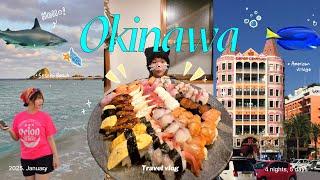 Okinawa vlog 🏝️ 5 days of happiness 𓇼 beach l churaumi aquarium l best steak with the sea