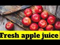 Fresh and pure apple juice |healthy drink | pure juice for baby