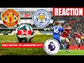 Manchester United vs Leicester City 3-0 Live Premier League Football EPL Match Score Highlights