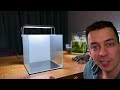 i made a colourful nano cube for sparkling gouramis full step by step aquascape tutorial