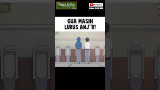 Insiden Adit x Dimas di Toilet Cowok #animasi #animasisekolah