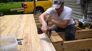 How To Straighten Deck Boards