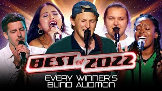 Blind Auditions of every The Voice 2022 WINNER! | Mega Compilation