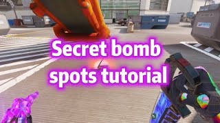 Secret bomb spots tutorial隐藏炸药点位