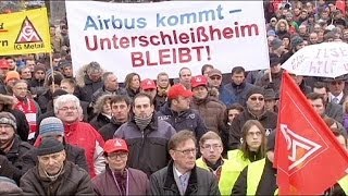 Aktionstag gegen geplante Kürzungen bei EADS