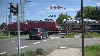 Spoorwegovergang Emmeln (Haren) (D) // Railroad crossing // Bahnübergang