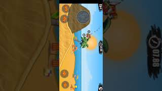 Moto X3M - level 9 - (Funny) (Motorcycle) Bike Stunts Racing [gameplay] - Android iOS #shorts