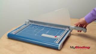 Dahle Model 560 Professional 13 3 8 Inch Guillotine Paper Cutter with Fan Guard