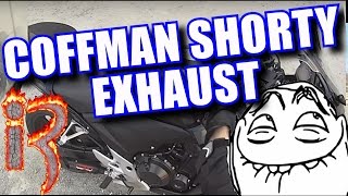 Coffman Shorty Exhaust ~ sound comparison