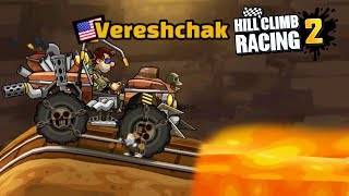 Hill Climb Racing 2 - Monster Truck in Mines 6977m | 4K 60 fps GamePlay
