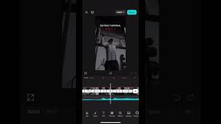 CapCut editing tutorial: fast paced edits