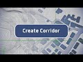 Create Corridor - Trimble Business Center (TBC)