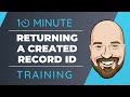 How To Return a Record ID from SQL to C# on Insert