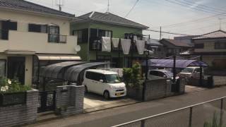 特急りょうもう16号 車窓[2/4]館林→久喜/ 東武(伊勢崎線) 太田901発(浅草行)