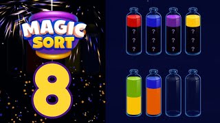 Magic Sort Level 8 Solution