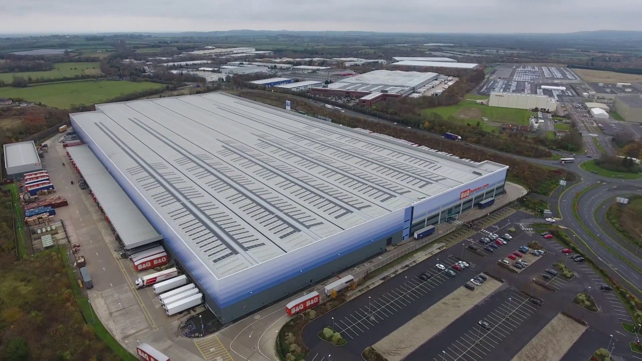 B&Q Distribution Centre Swindon - YouTube