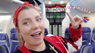 vlogmas 2024 day 23 🎄 NYC layover was legit!!! FLIGHT ATTENDANT LIFE