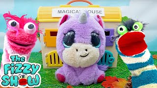 Fizzy & Phoebe Discover Halloween Magical Doors Surprises 🎃 😯 | Fun Videos For Kids