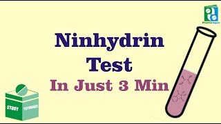 Ninhydrin Test Just in 3 min