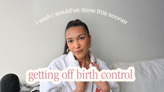 The 411 on getting off birth control and healthy habits to balance hormone health