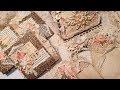 Paper Bag Journal Flip Part 3 Final with Crafty Me Shop Laces and Trims - Process Video